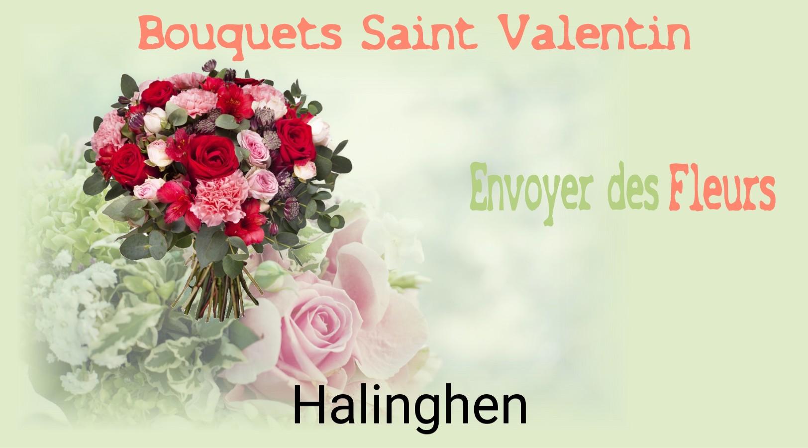 Roses de Saint-Valentin livrées à Halinghen